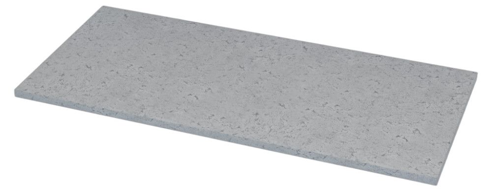 Työtaso Camargue Stensfjord betoniharmaa 100 x 45 x 1,2 cm