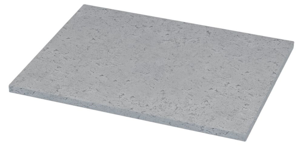 Työtaso Camargue Stensfjord betoniharmaa 60 x 45 x 1,2 cm