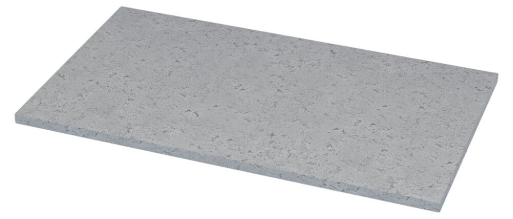 Työtaso Camargue Stensfjord betoniharmaa 80 x 45 x 1,2 cm