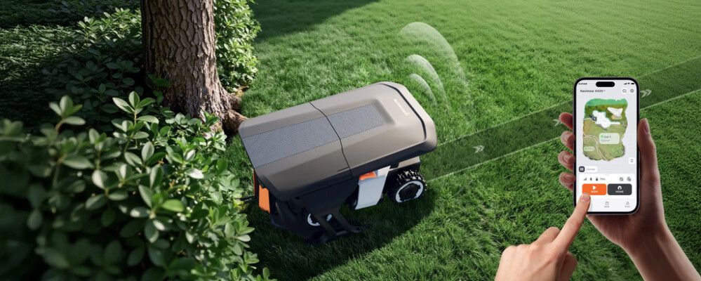 Suojakatos Segway Navimow X4-sarjan robottileikkuriin