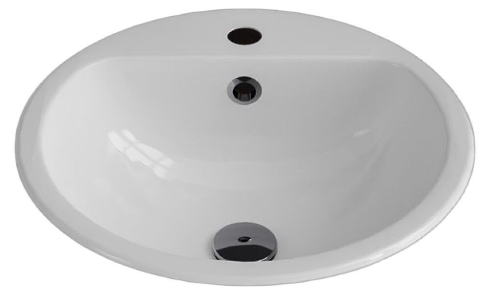 Uppoallas Temal Into valkoinen Ø 41,5 x 15,5 cm