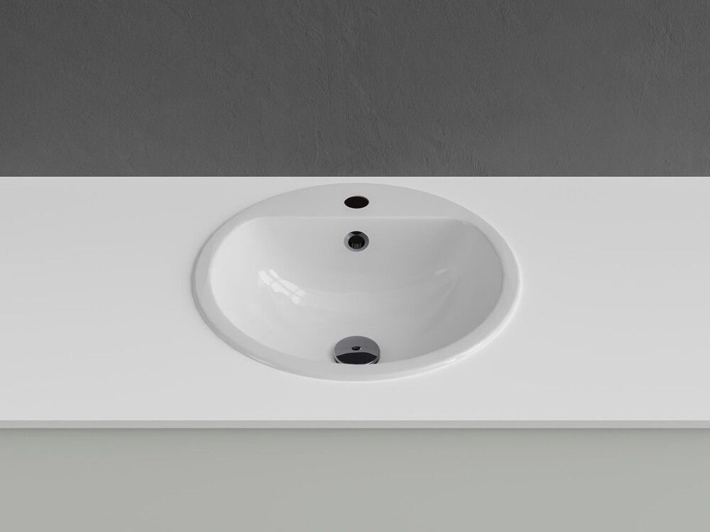 Uppoallas Temal Into valkoinen Ø 41,5 x 15,5 cm