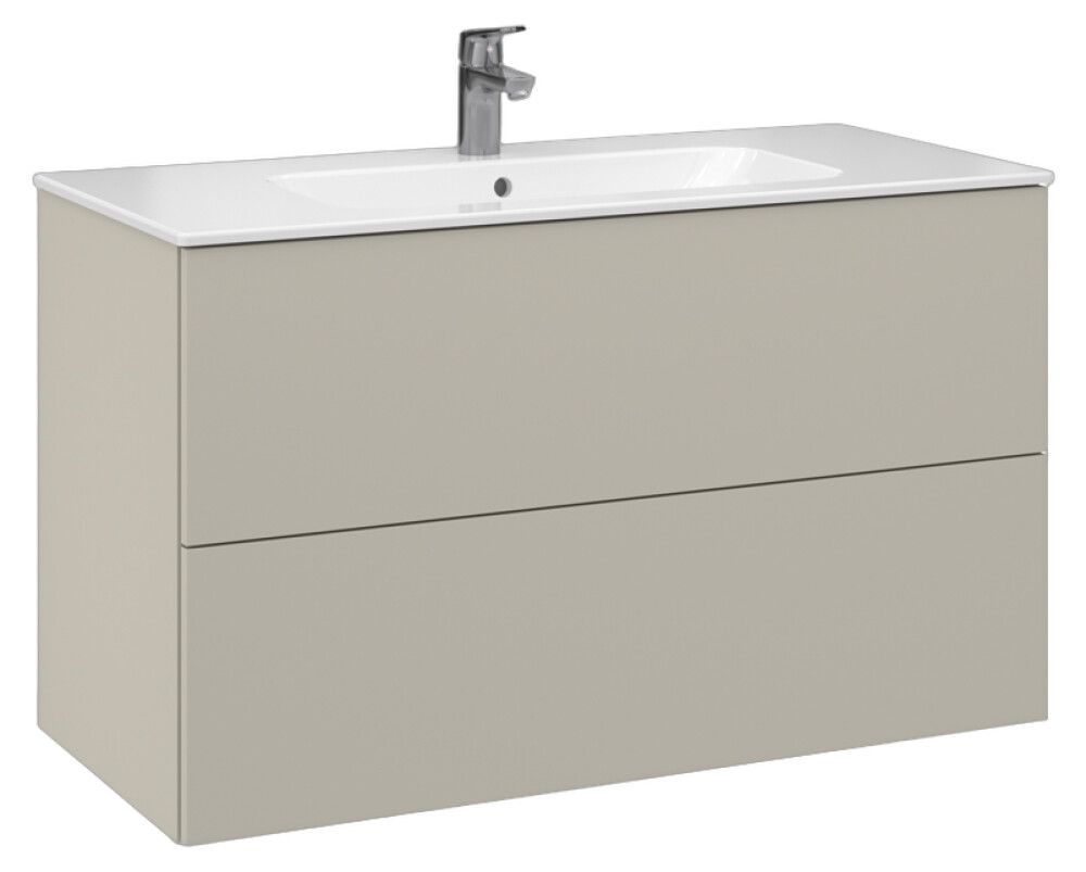 Allaskaappi Temal Aava matta greige 100 cm, 2 ltk