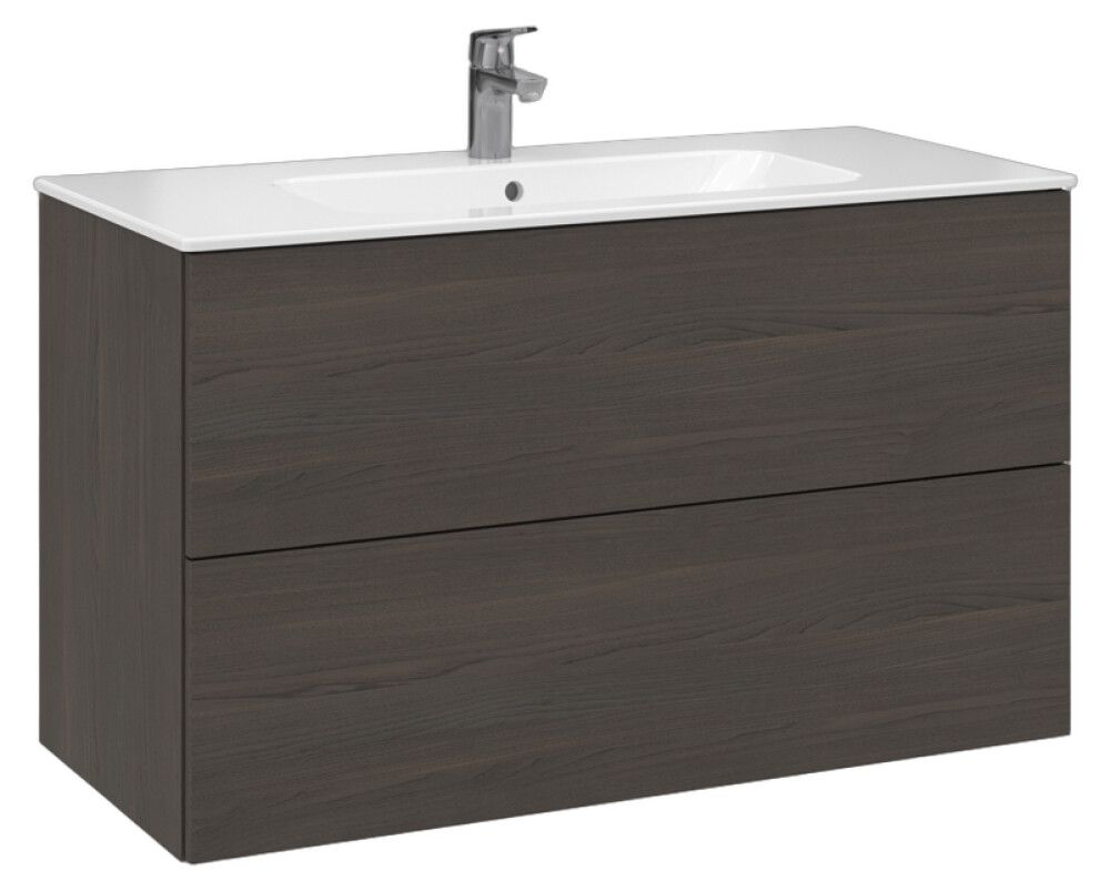 Allaskaappi Temal Aava ruskea saarni 100 cm, 2 ltk