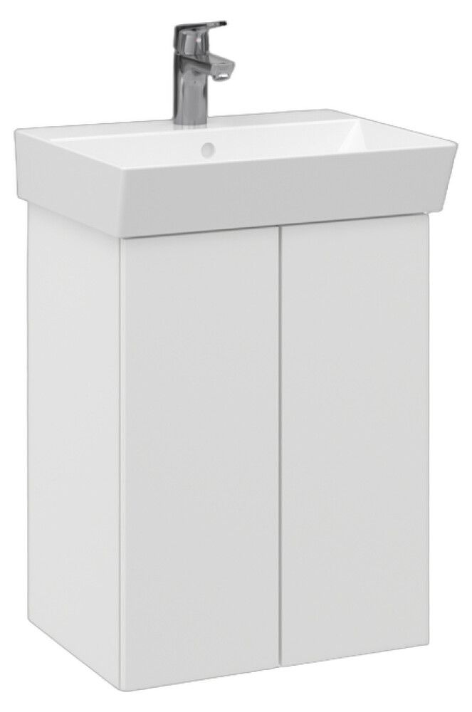 Allaskaappi Temal Aura mattavalkoinen 50 x 35 x 68 cm, 2 ovea