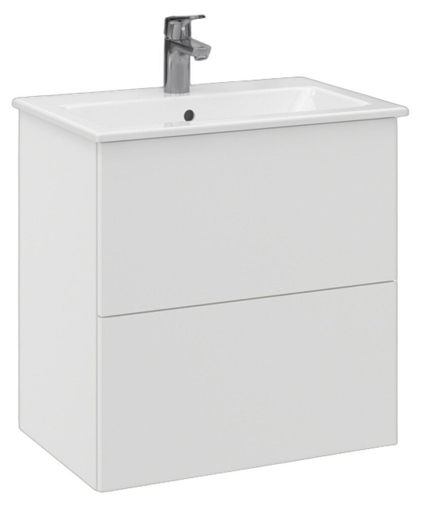 Allaskaappi Temal Astra mattavalkoinen 60 x 40 x 60,3 cm, 2 ltk