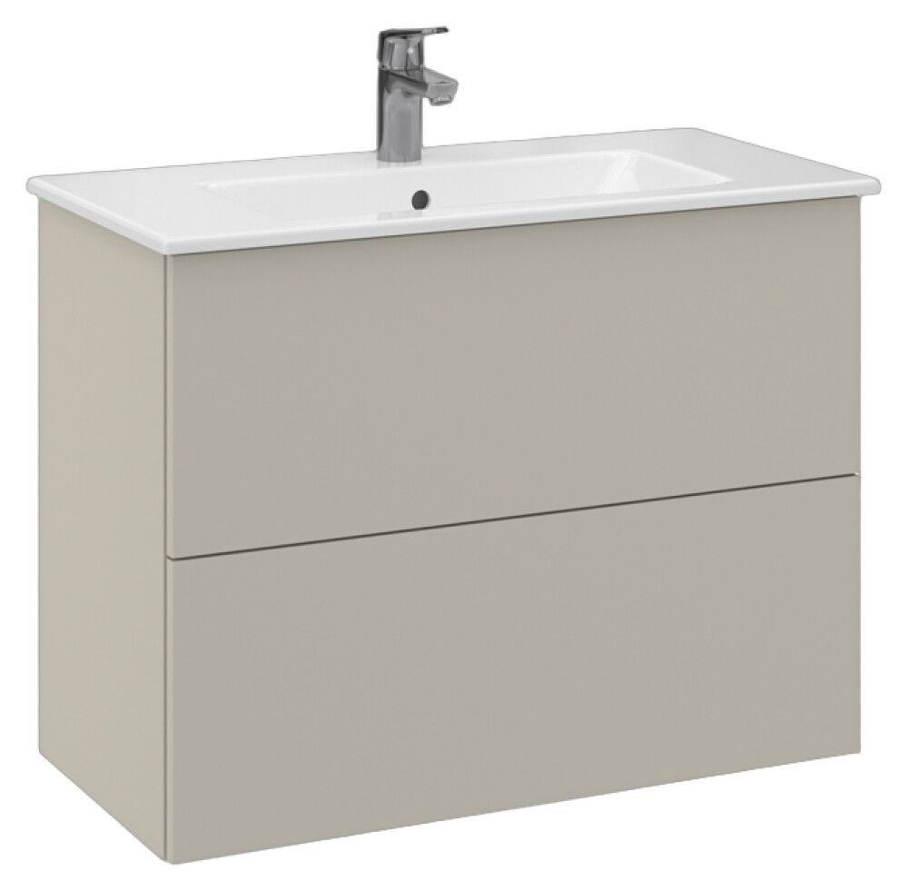 Allaskaappi Temal Astra matta greige 80 x 40 x 60,3 cm, 2 ltk