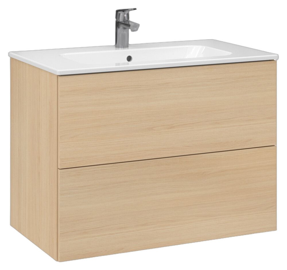 Allaskaappi Temal Aava vaalea tammi 80 x 46 x 60,3 cm, 2 ltk