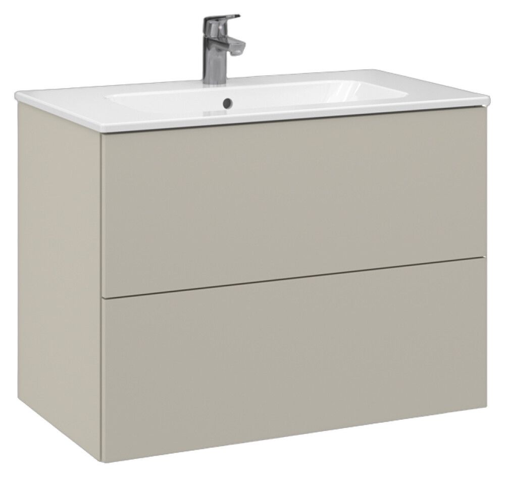 Allaskaappi Temal Aava matta greige 80 x 46 x 60,3 cm, 2 ltk