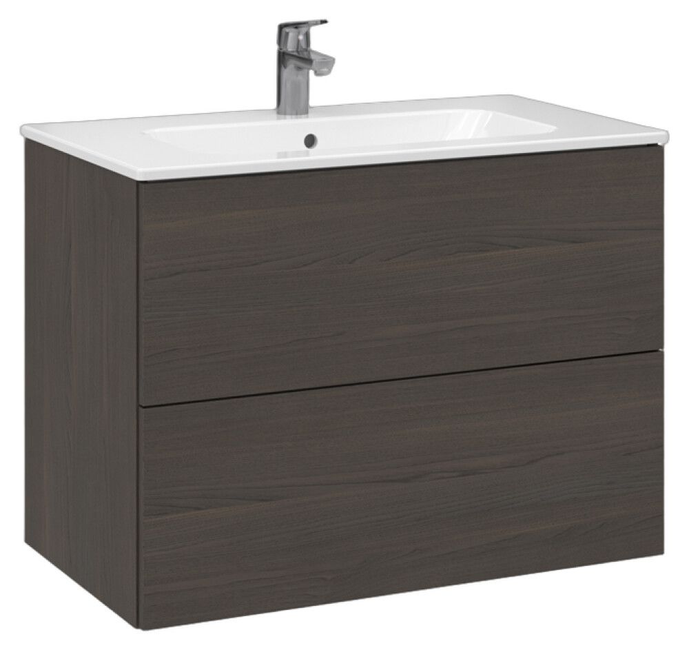 Allaskaappi Temal Aava ruskea saarni 80 x 46 x 60,3 cm, 2 ltk