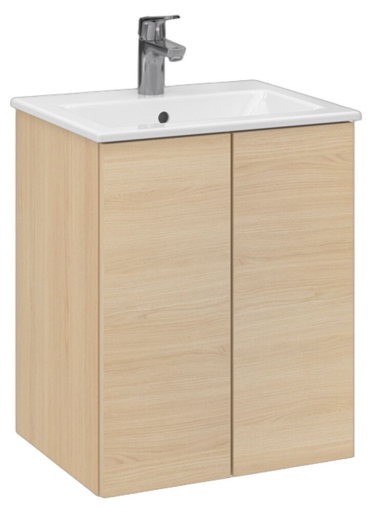 Allaskaappi Temal Astra vaalea tammi 50 x 40 x 60,3 cm, 2 ovea