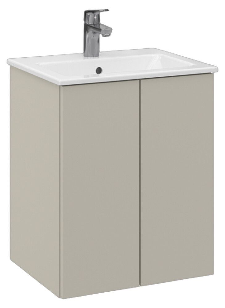 Allaskaappi Temal Astra matta greige 50 x 40 x 60,3 cm, 2 ovea