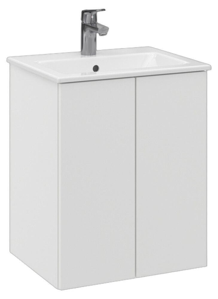 Allaskaappi Temal Astra mattavalkoinen 50 x 40 x 60,3 cm, 2 ovea