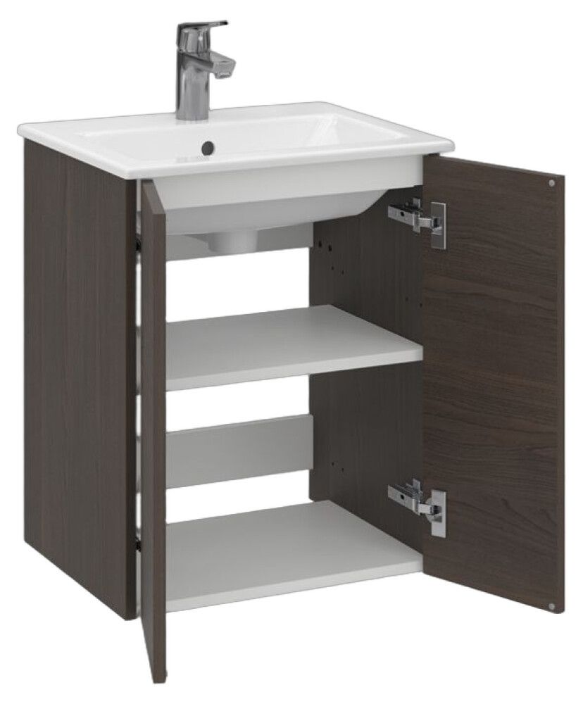 Allaskaappi Temal Astra ruskea saarni 50 x 40 x 60,3 cm, 2 ovea