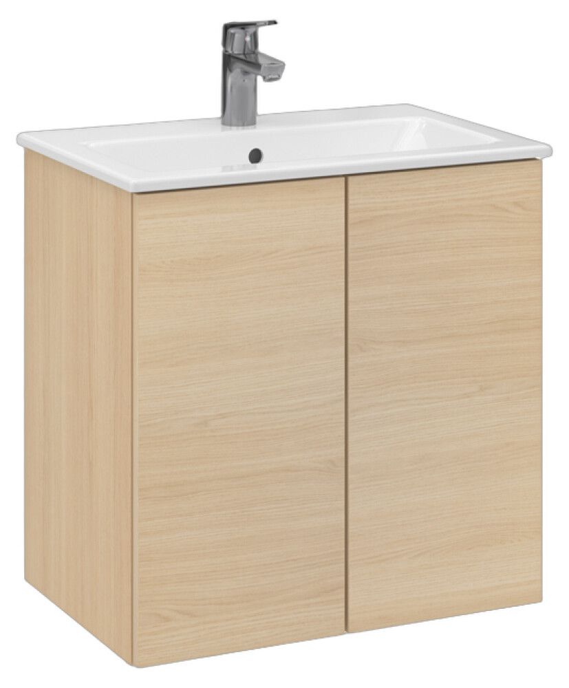 Allaskaappi Temal Astra vaalea tammi 60 x 40 x 60,3 cm, 2 ovea