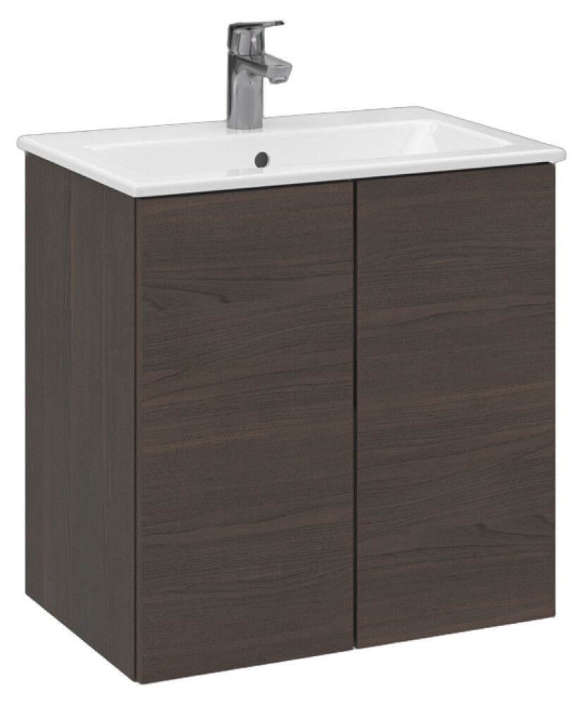 Allaskaappi Temal Astra ruskea saarni 60 x 40 x 60,3 cm, 2 ovea