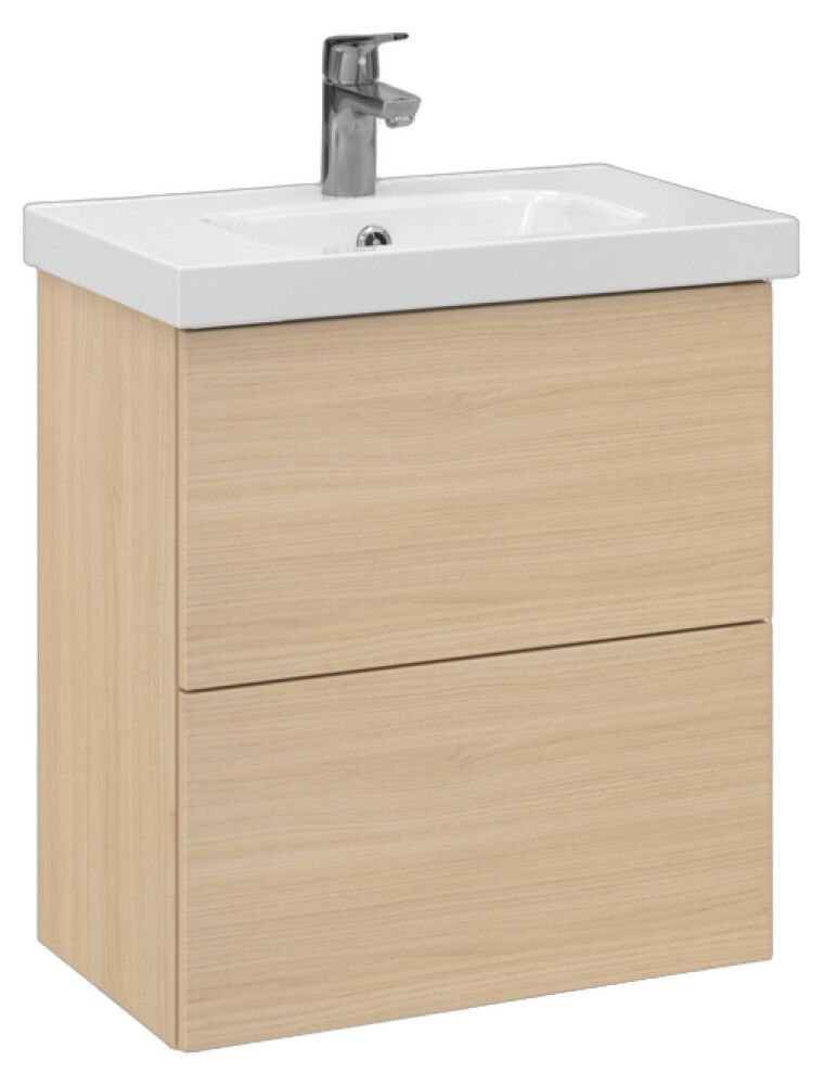 Allaskaappi Temal Stella vaalea tammi 57,5 x 35 x 64 cm, 2 ltk