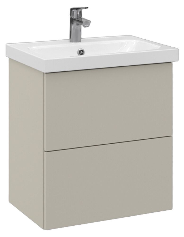 Allaskaappi Temal Stella matta greige 57,5 x 40 x 64 cm, 2 ltk