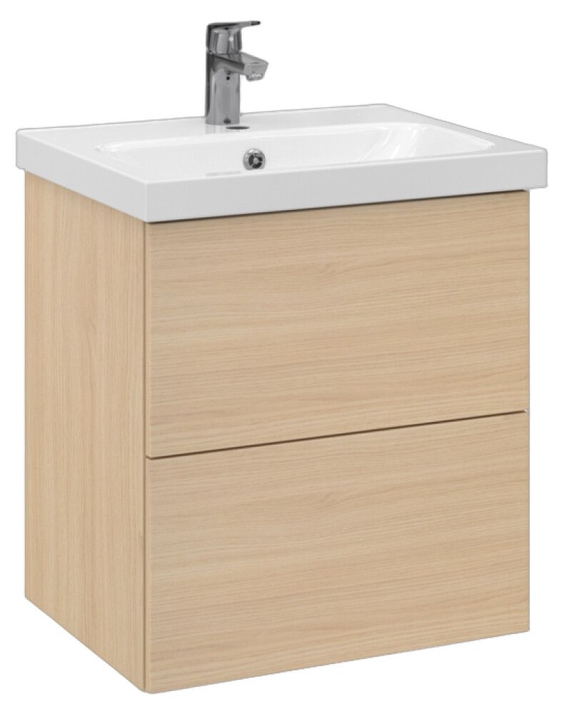 Allaskaappi Temal Stella vaalea tammi 57,5 x 45 x 64 cm, 2 ltk