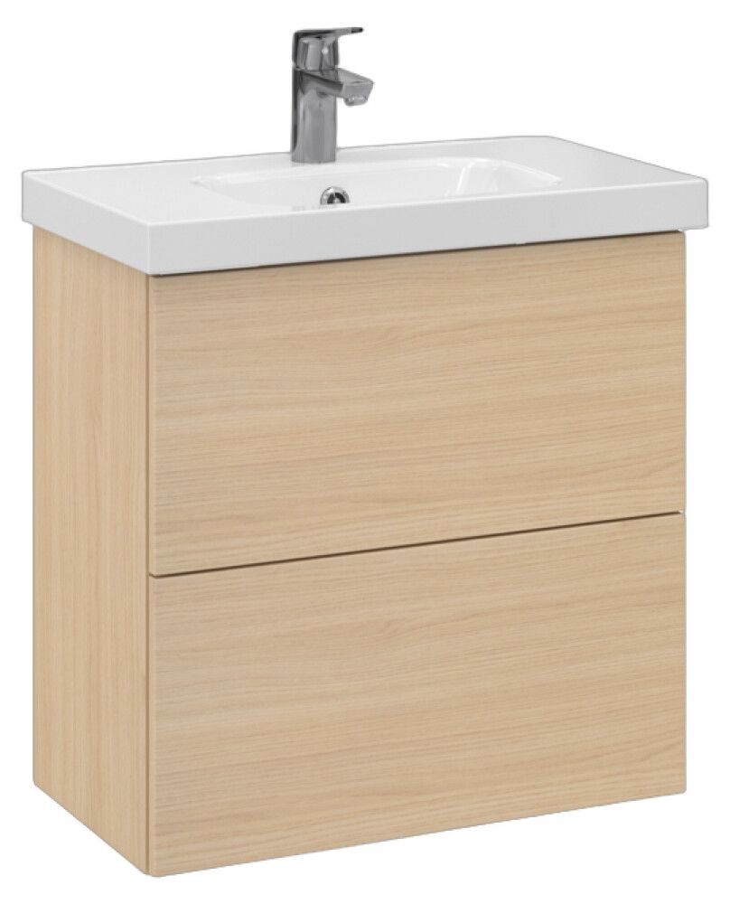 Allaskaappi Temal Stella vaalea tammi 62,5 x 35 x 64 cm, 2 ltk