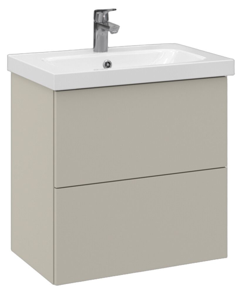 Allaskaappi Temal Stella matta greige 62,5 x 40 x 64 cm, 2 ltk