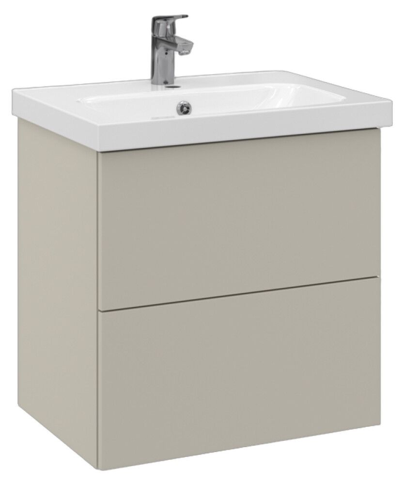 Allaskaappi Temal Stella matta greige 62,5 x 45 x 64 cm, 2 ltk