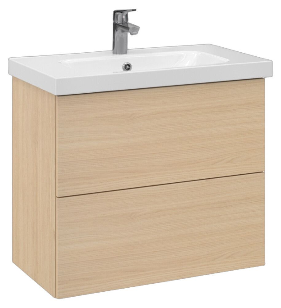 Allaskaappi Temal Stella vaalea tammi 72,5 x 40 x 64 cm, 2 ltk