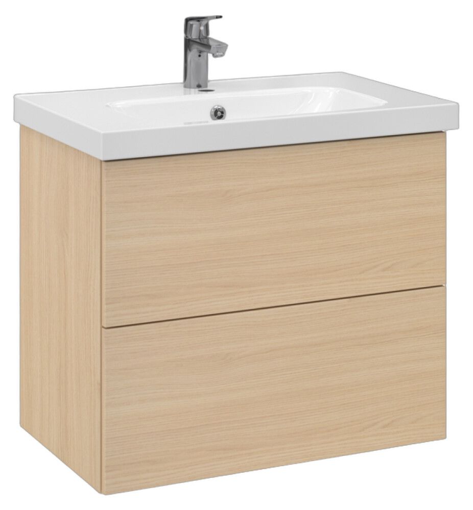 Allaskaappi Temal Stella vaalea tammi 72,5 x 45 x 64 cm, 2 ltk