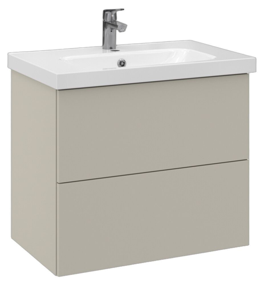 Allaskaappi Temal Stella matta greige 72,5 x 45 x 64 cm, 2 ltk