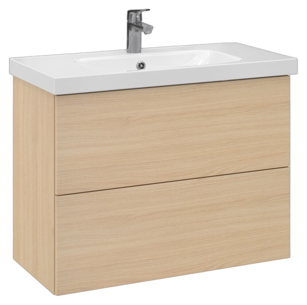 Allaskaappi Temal Stella vaalea tammi 82,5 x 40 x 64 cm, 2 ltk