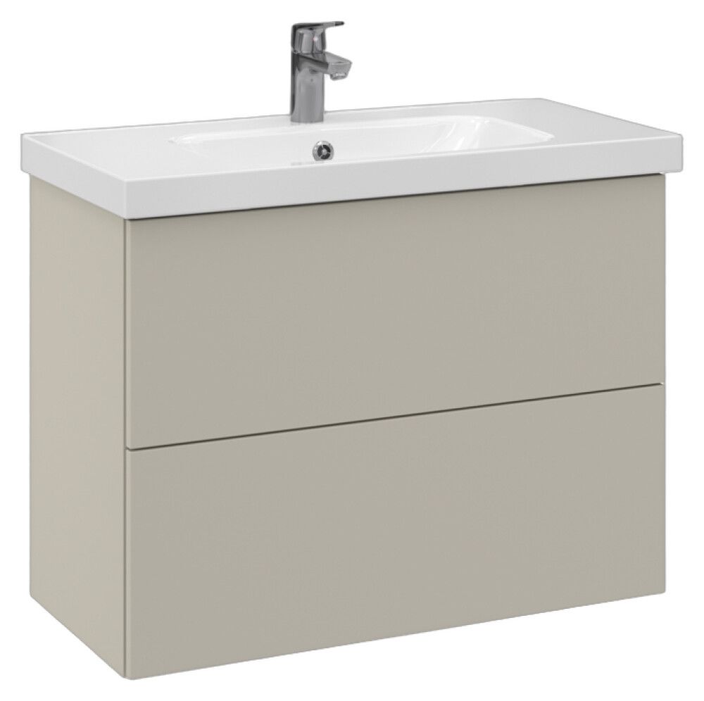 Allaskaappi Temal Stella matta greige 82,5 x 40 x 64 cm, 2 ltk