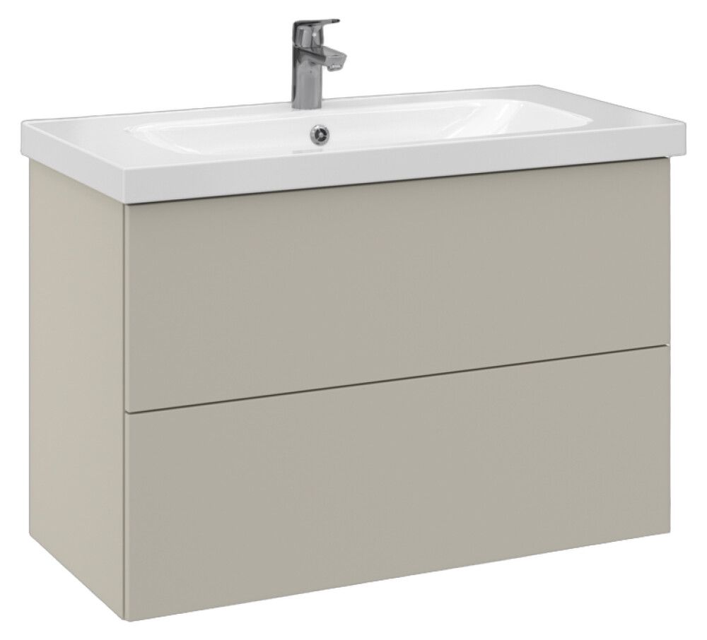 Allaskaappi Temal Stella matta greige 92,5 x 45 x 64 cm, 2 ltk