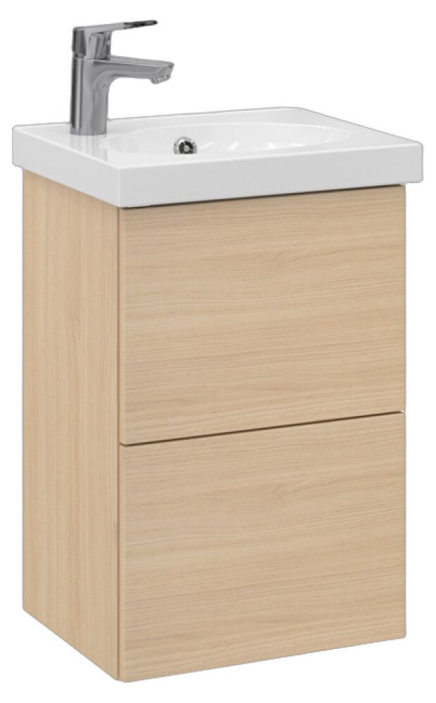 Allaskaappi Temal Trend vaalea tammi 42,5 x 35 x 64 cm, 2 ltk