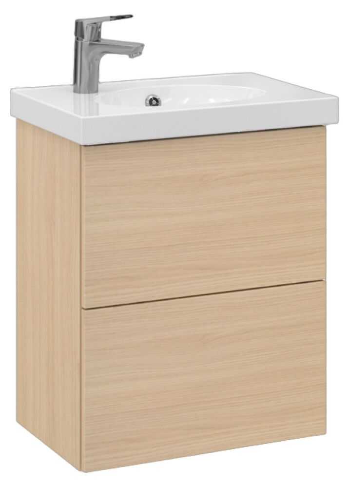 Allaskaappi Temal Trend vaalea tammi 52,5 x 35 x 64 cm, 2 ltk