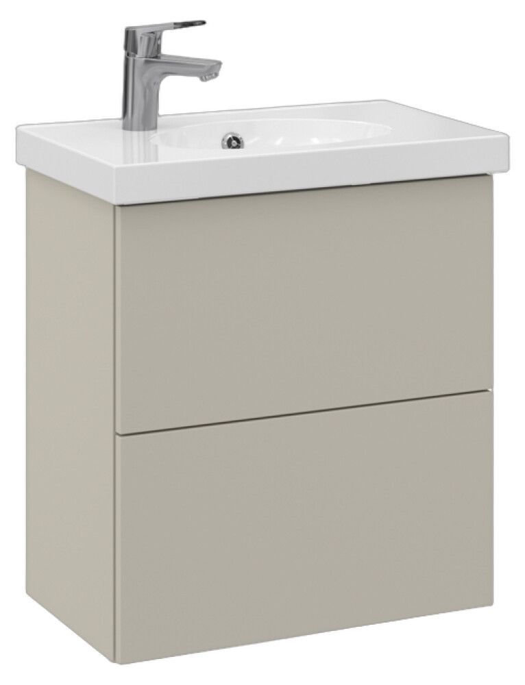 Allaskaappi Temal Trend matta greige 57,5 x 35 x 64 cm, 2 ltk