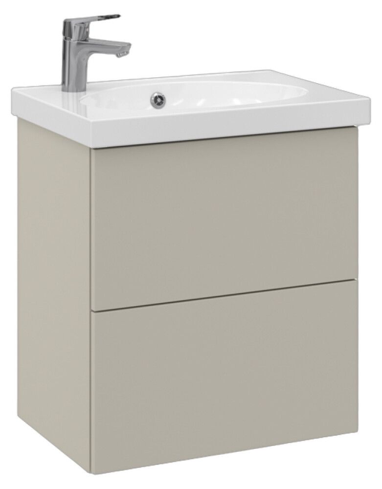 Allaskaappi Temal Trend matta greige 57,5 x 40 x 64 cm, 2 ltk