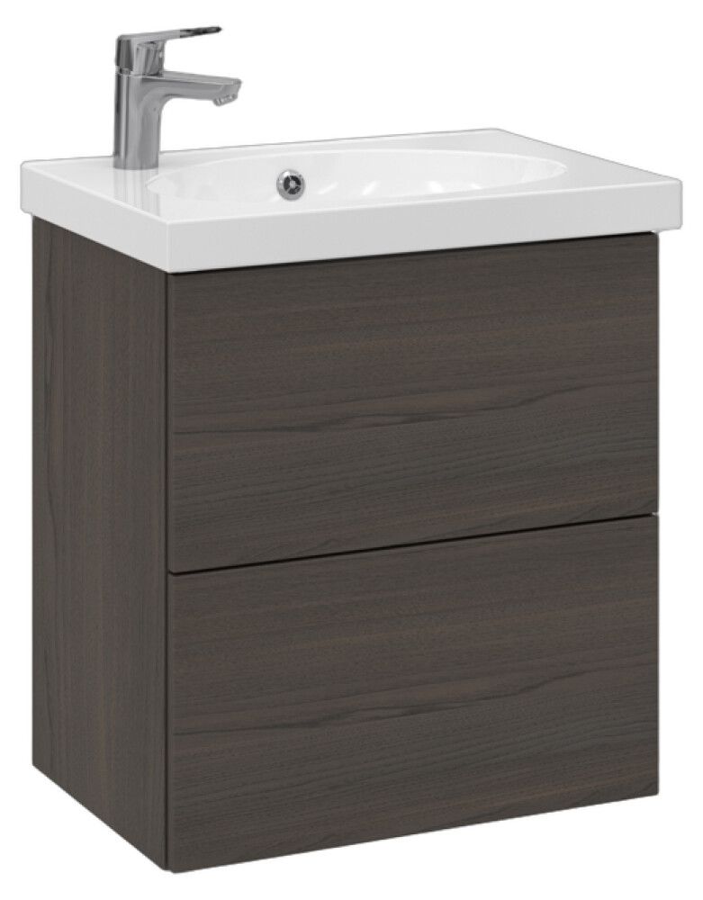 Allaskaappi Temal Trend ruskea saarni 57,5 x 40 x 64 cm, 2 ltk