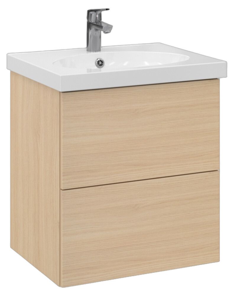 Allaskaappi Temal Trend vaalea tammi 57,5 x 45 x 64 cm, 2 ltk