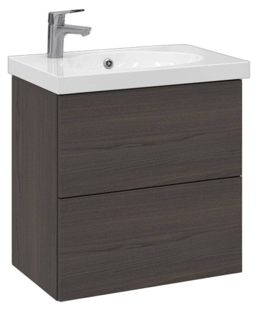 Allaskaappi Temal Trend ruskea saarni 62,5 x 40 x 64 cm, 2 ltk