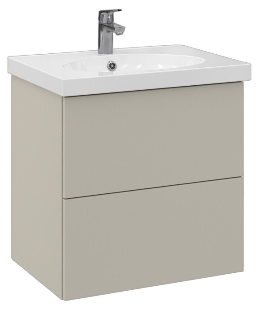 Allaskaappi Temal Trend matta greige 62,5 x 45 x 64 cm, 2 ltk