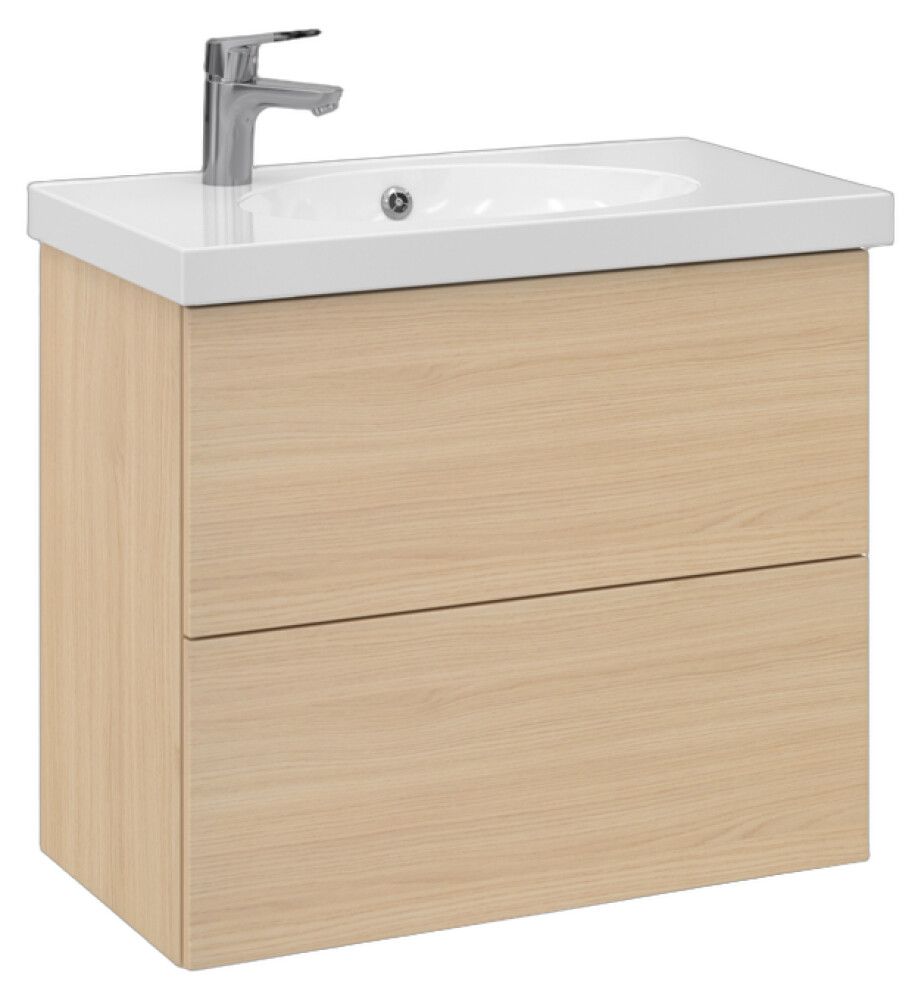 Allaskaappi Temal Trend vaalea tammi 72,5 x 40 x 64 cm, 2 ltk