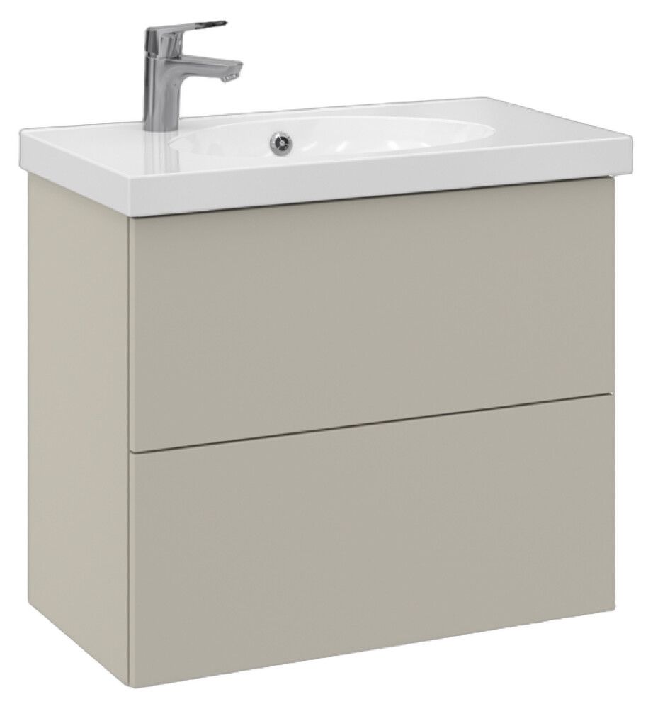 Allaskaappi Temal Trend matta greige 72,5 x 40 x 64 cm, 2 ltk