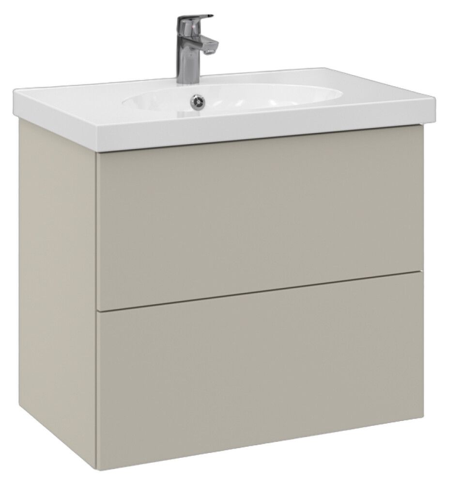 Allaskaappi Temal Trend matta greige 72,5 x 45 x 64 cm, 2 ltk