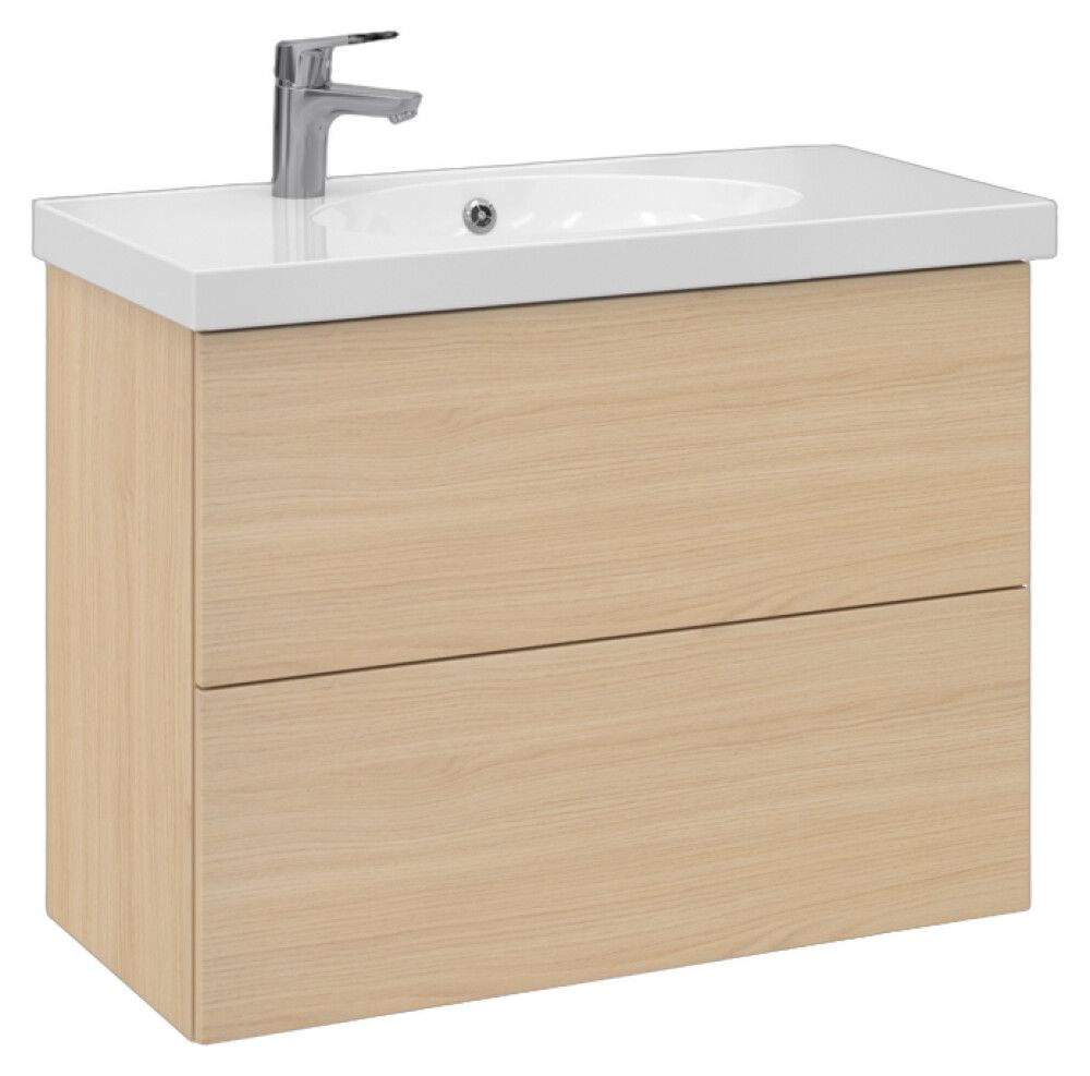 Allaskaappi Temal Trend vaalea tammi 82,5 x 40 x 64 cm, 2 ltk