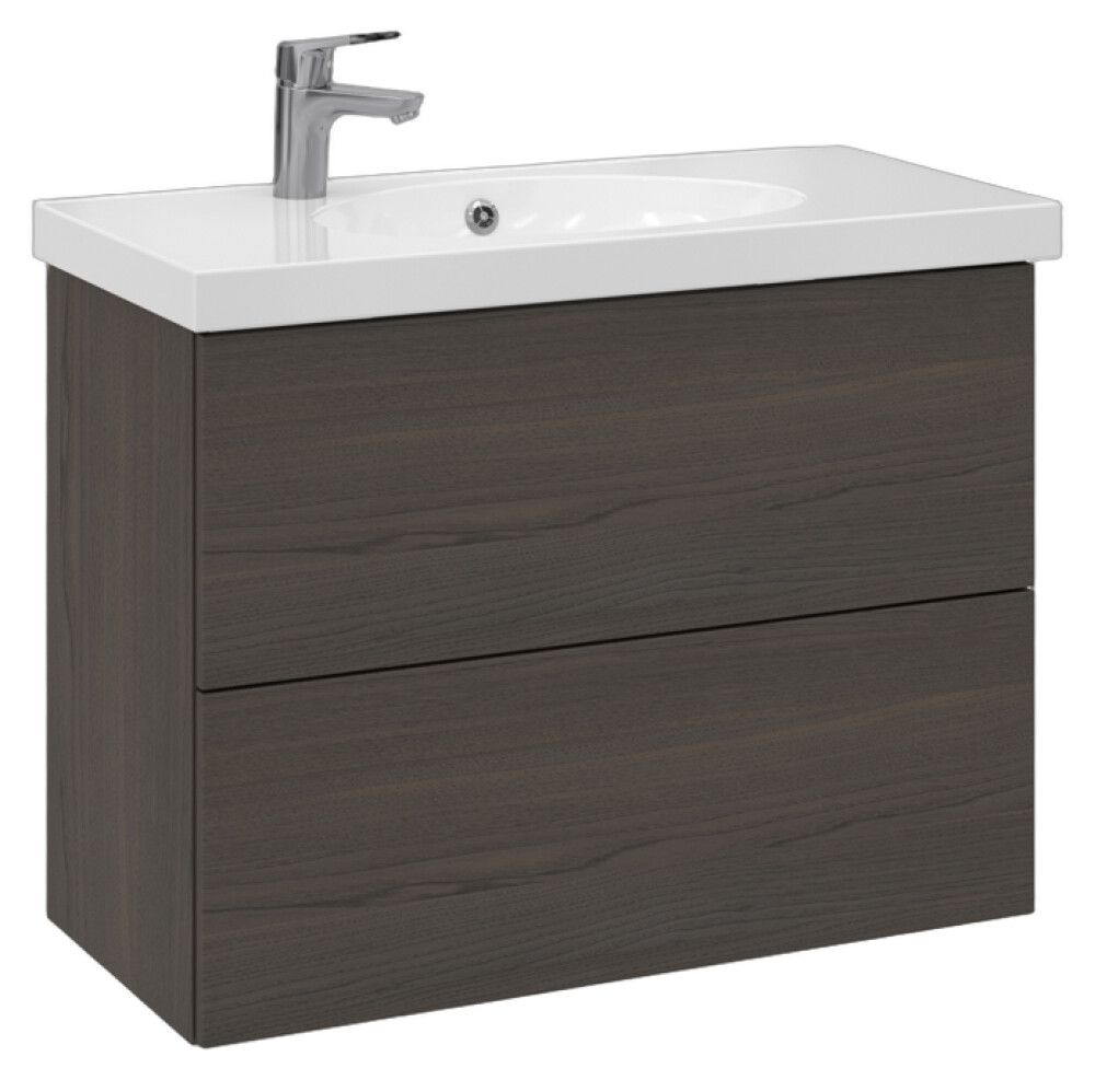 Allaskaappi Temal Trend musta puu 82,5 x 40 x 64 cm, 2 ltk