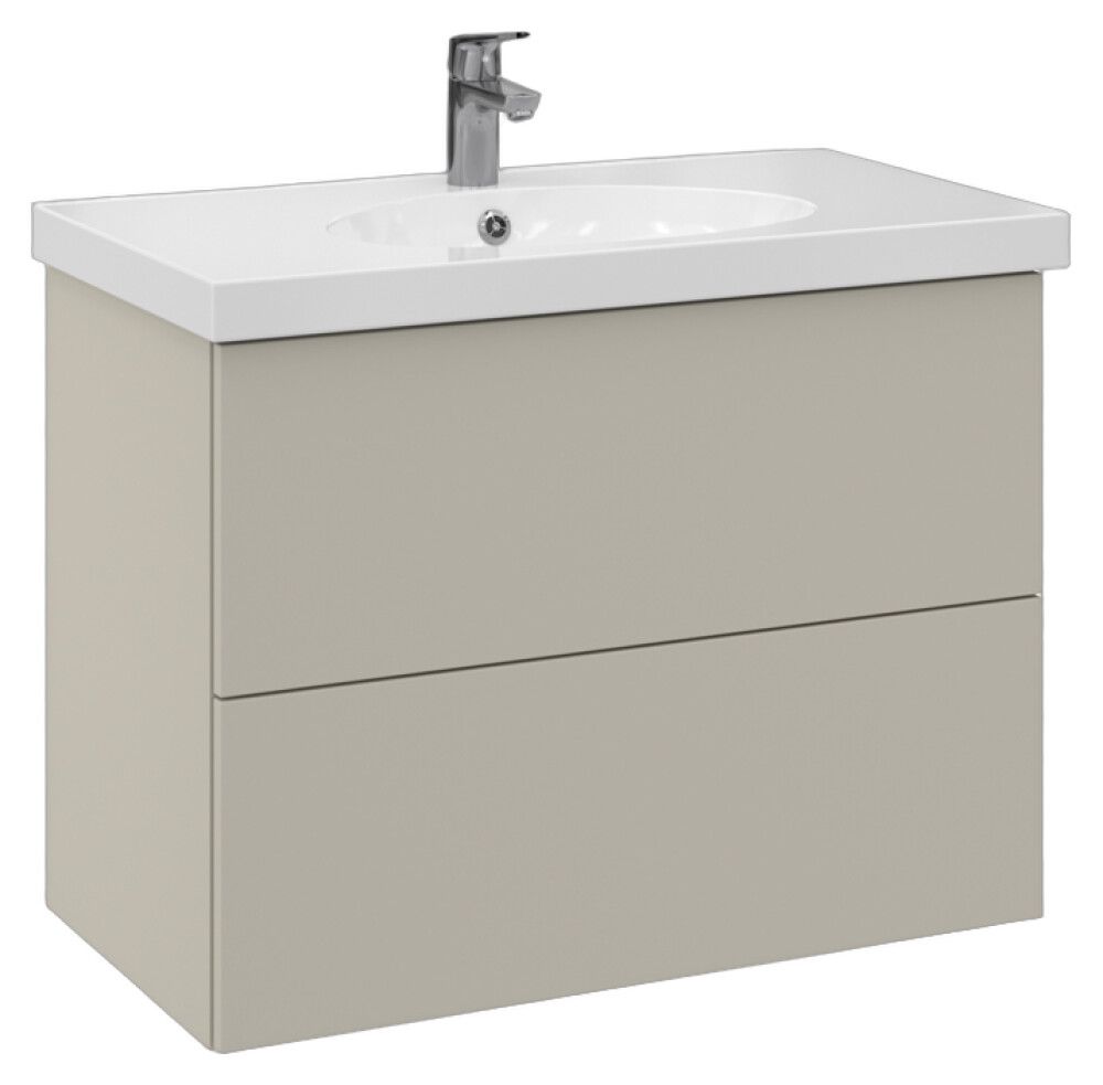 Allaskaappi Temal Trend matta greige 82,5 x 45 x 64 cm, 2 ltk