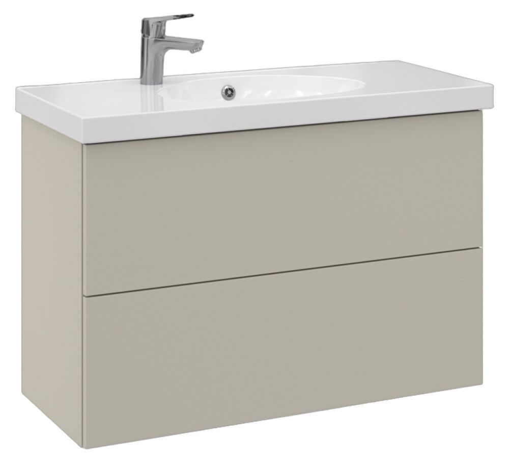 Allaskaappi Temal Trend matta greige 92,5 x 40 x 64 cm, 2 ltk