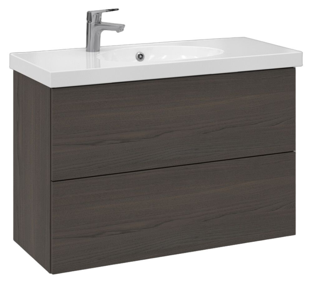 Allaskaappi Temal Trend ruskea saarni 92,5 x 40 x 64 cm, 2 ltk