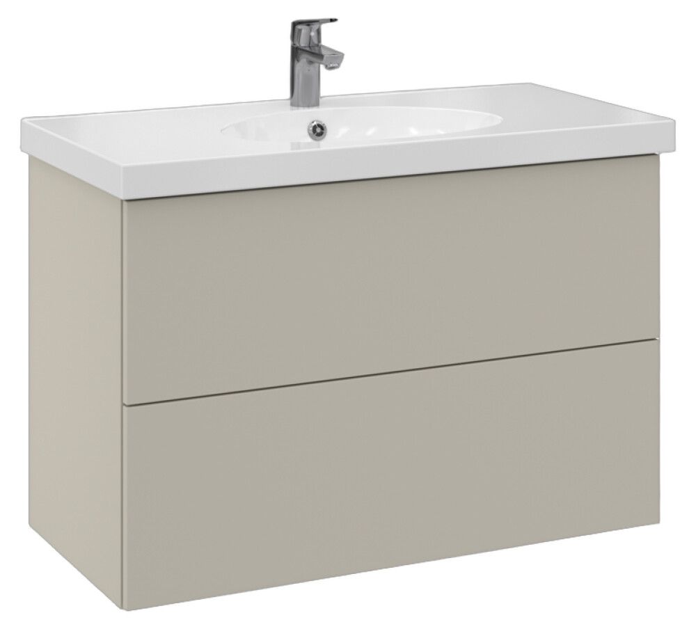 Allaskaappi Temal Trend matta greige 92,5 x 45 x 64 cm, 2 ltk