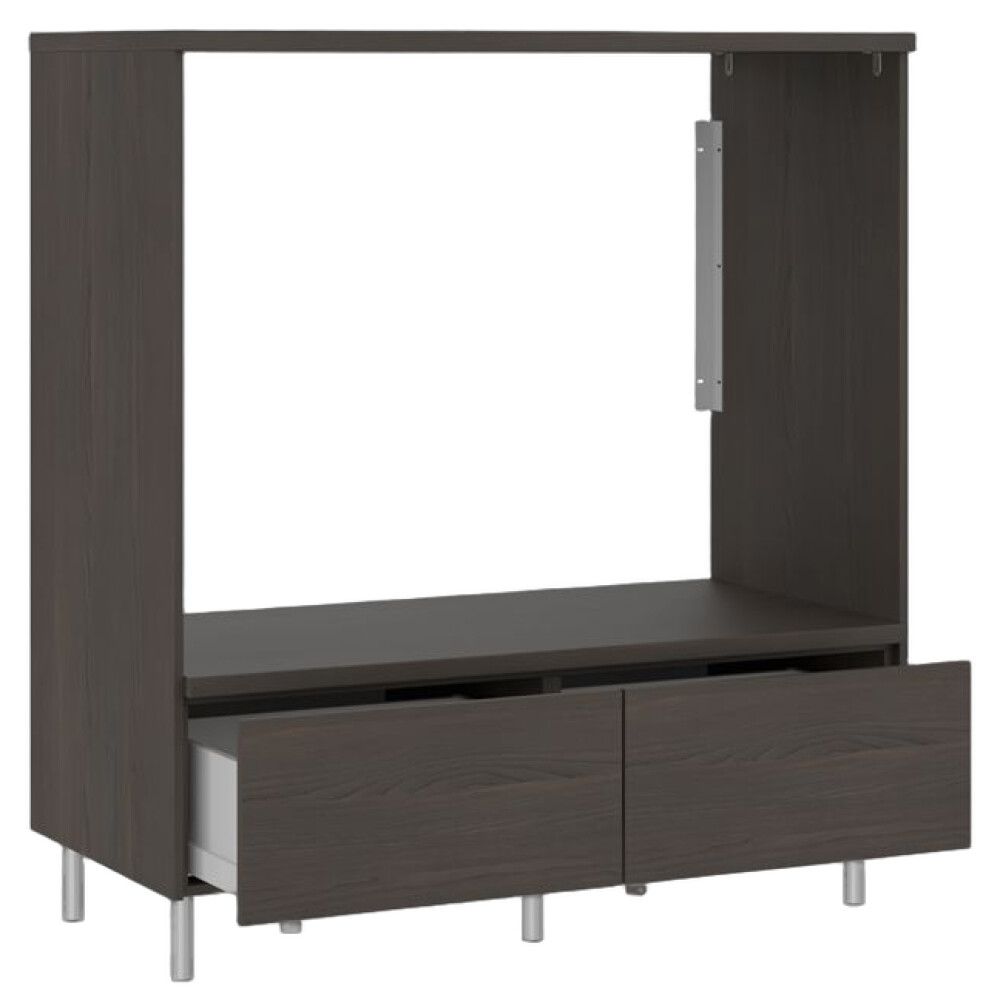 Pesukonekaappi Temal Ergo Double ruskea saarni 124 x 60 x 128,5 cm